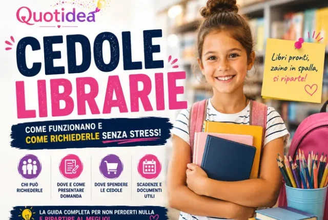 Cedole librarie per i libri scolastici: come funzionano e come richiederle