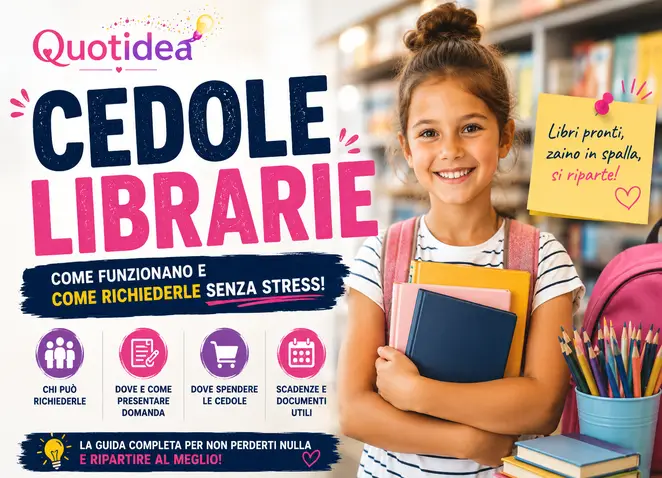 Cedole librarie per i libri scolastici: come funzionano e come richiederle