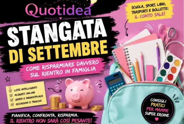 Stangata di settembre, consigli per risparmiare su scuola, sport e spese familiari
