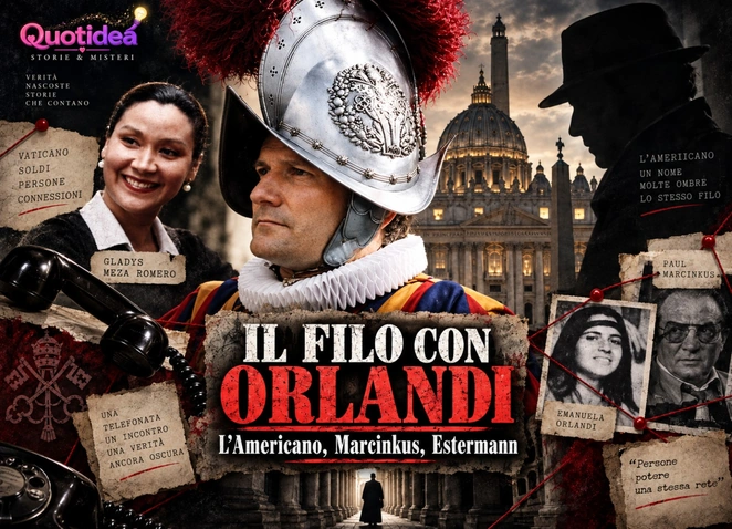 Il filo tra il caso Estermann ed Emanuela Orlandi, con Alois Estermann, Gladys Meza Romero, l'Americano e Paul Marcinkus
