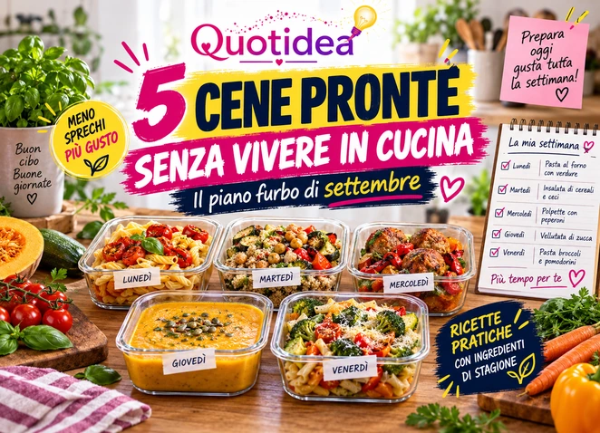article-2322 - Cinque cene pronte senza vivere in cucina
