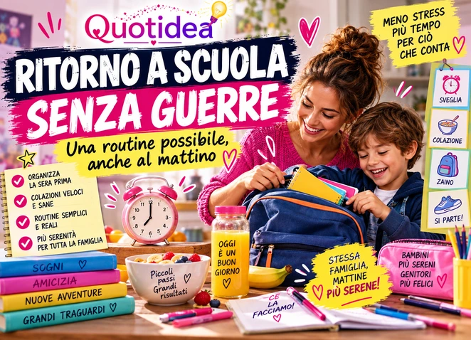 article-2326 - Ritorno a scuola senza guerre: una routine possibile