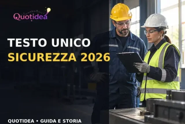 article-2586 - Testo Unico sicurezza aggiornato a ottobre 2026: cosa controllare davvero