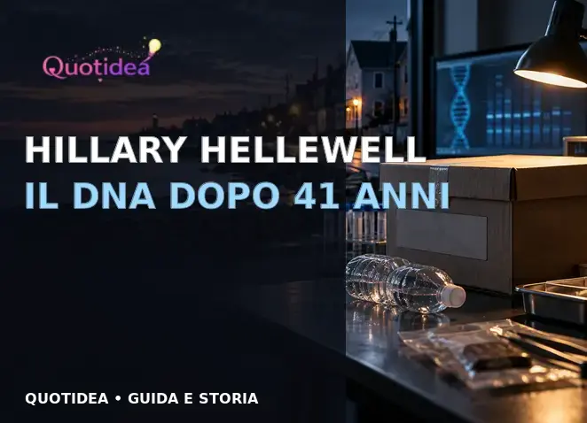 article-2592 - Hillary Hellewell: il DNA e una bottiglia riaprono il cold case del 1985